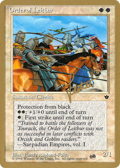 Order of Leitbur (Group) (Bertrand Lestree) (SB) [Pro Tour Collector Set]-1