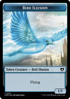 Bird Illusion (TCMM-011) - Commander Masters Tokens-1