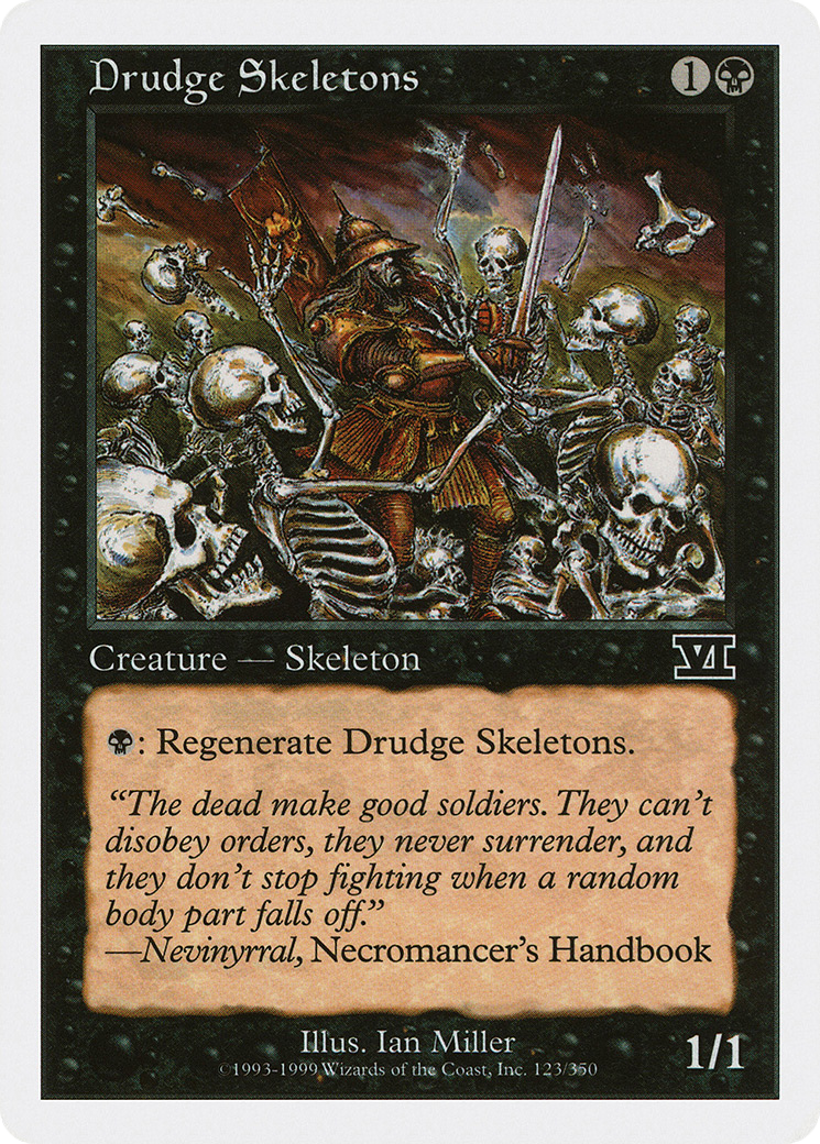 Drudge Skeletons (6ED-123) - Classic Sixth Edition-1