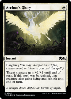 Archon's Glory [Wilds of Eldraine]-1