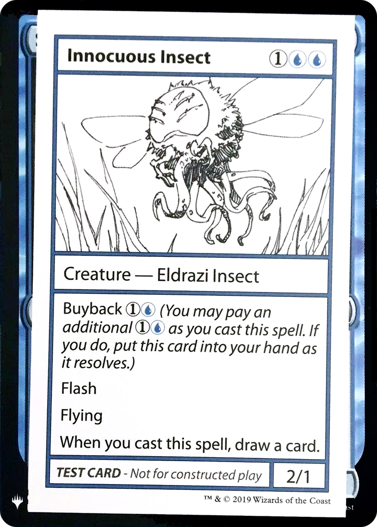 Innocuous Insect [Mystery Booster Playtest Cards]-1