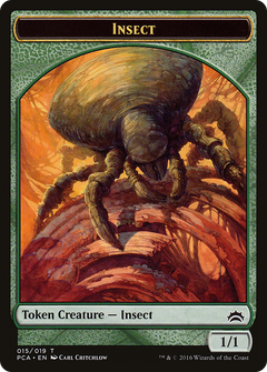 Insect (TPCA-015) - Planechase Anthology Tokens-1