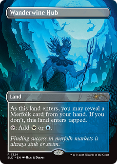 Wanderwine Hub (Rainbow Foil) [Secret Lair Drop Series]-1