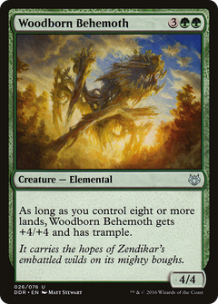 Woodborn Behemoth (DDR-026) - Duel Decks: Nissa vs. Ob Nixilis-1