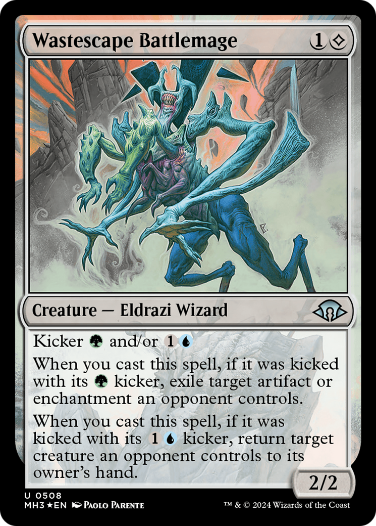 Wastescape Battlemage (Ripple Foil) (MH3-508) - Modern Horizons 3 Foil-1