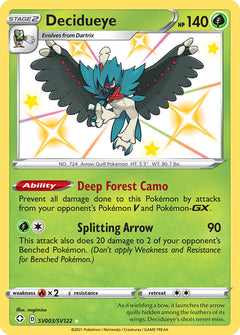Decidueye (SV003/SV122) [Sword & Shield: Shining Fates]-1