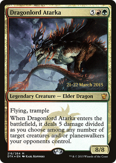 Dragonlord Atarka [Dragons of Tarkir Prerelease Promos]-1