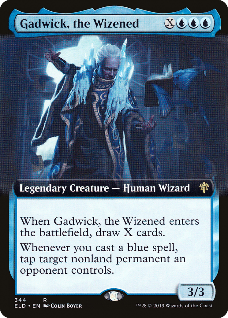 Gadwick, the Wizened (Extended Art) [Throne of Eldraine]-1