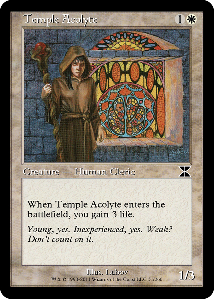 Temple Acolyte (ME4-031) - Masters Edition IV-1