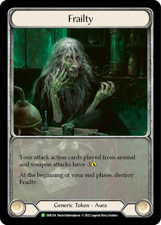 Frailty [FAB134] (Promo)  Rainbow Foil-1