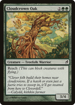Cloudcrown Oak [Lorwyn]-1