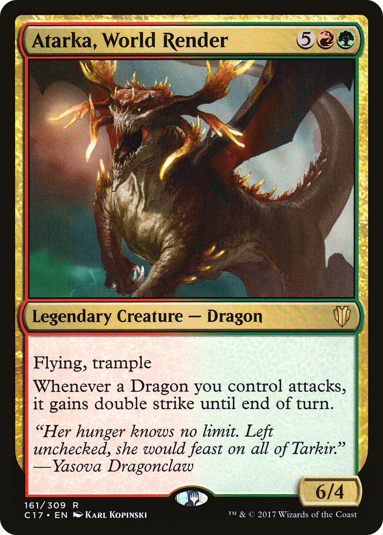 Atarka, World Render [Commander 2017]-1