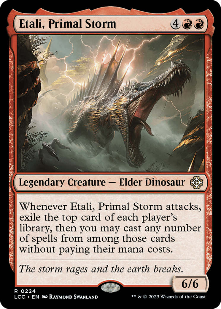 Etali, Primal Storm [The Lost Caverns of Ixalan Commander]-1