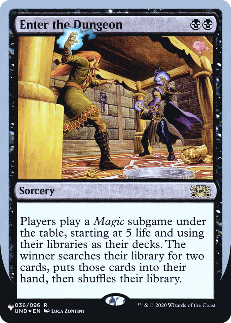 Enter the Dungeon (Unfinity Foil Edition) [The List]-1