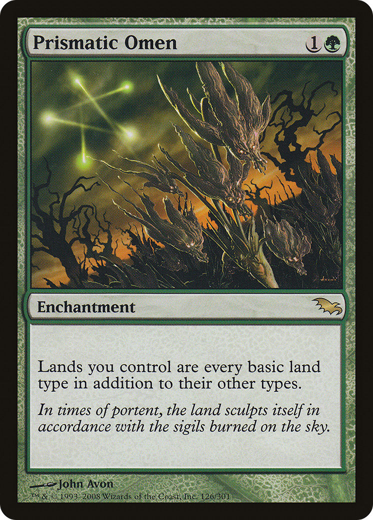 Prismatic Omen [Shadowmoor]-1