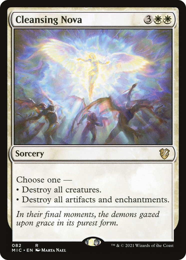 Cleansing Nova [Innistrad: Midnight Hunt Commander]-1