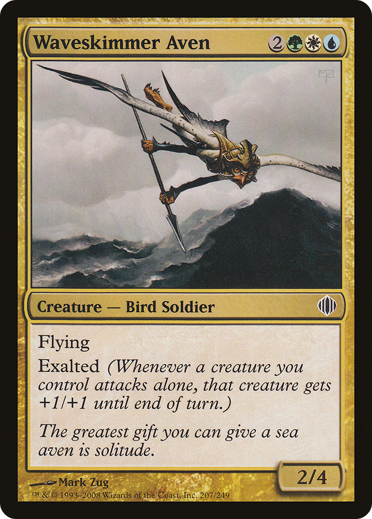 Waveskimmer Aven (ALA-207) - Shards of Alara-1