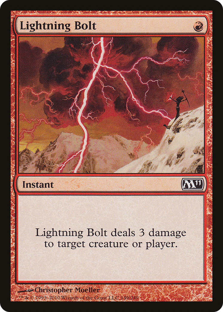 Lightning Bolt [Magic 2011]-1