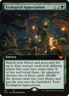 Ecological Appreciation (Extended Art) [Strixhaven: School of Mages]-1