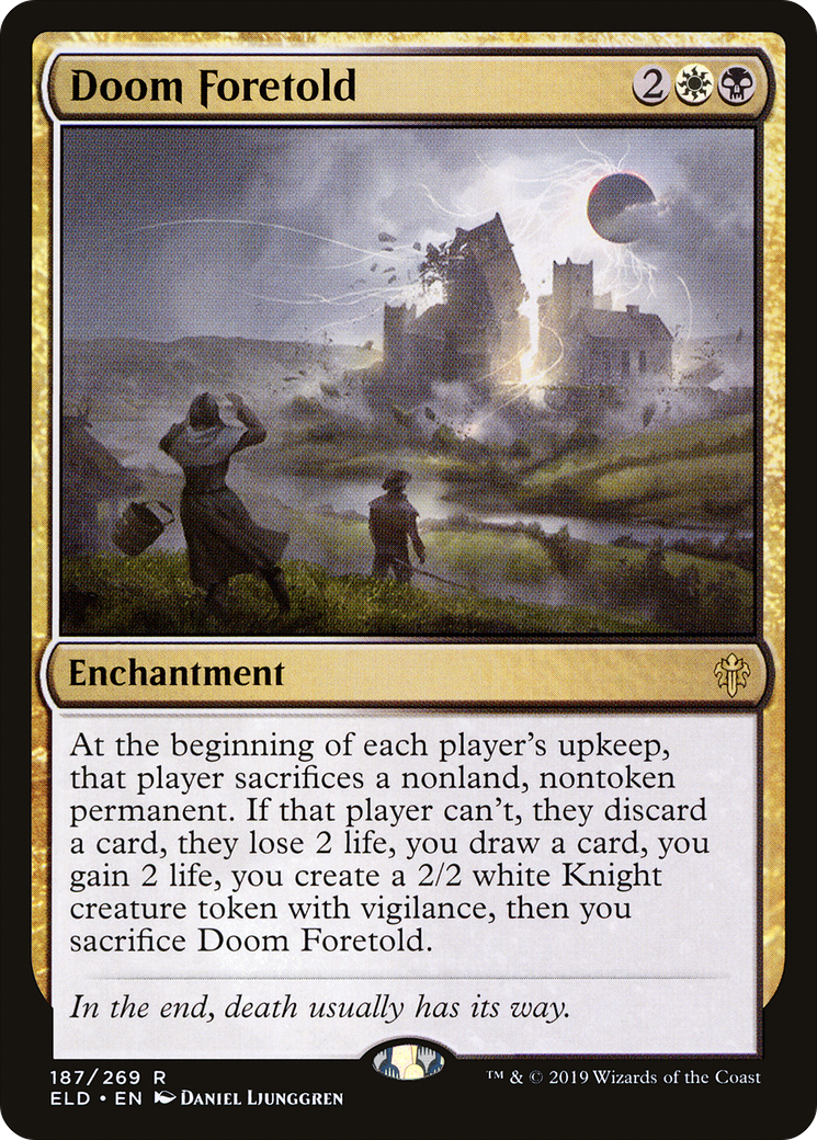 Doom Foretold [Throne of Eldraine]-1