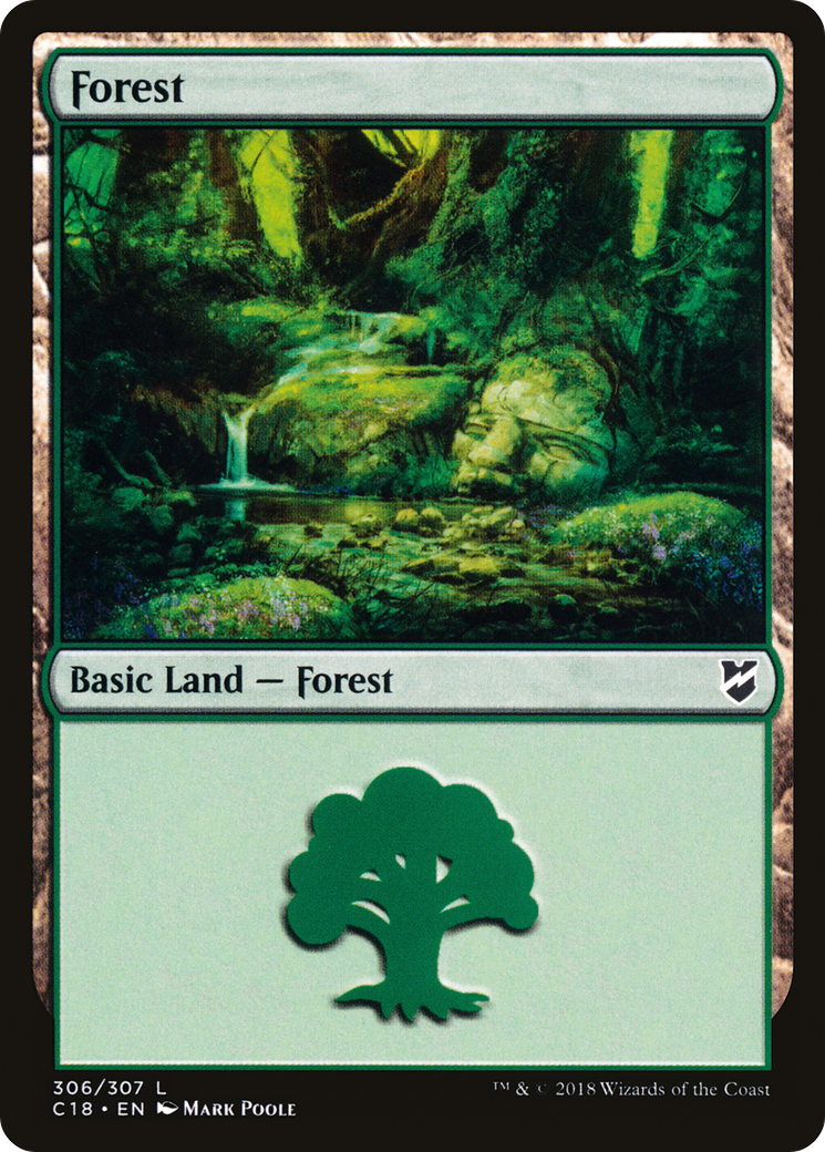 Forest (306) [Commander 2018]-1