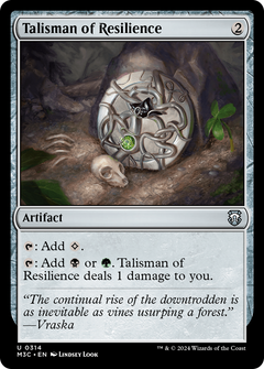 Talisman of Resilience [Modern Horizons 3 Commander]-1