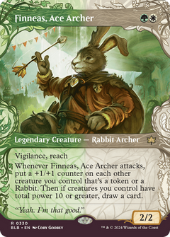 Finneas, Ace Archer (Showcase) [Bloomburrow]-1