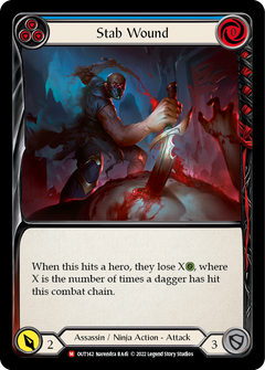 Stab Wound [OUT142] (Outsiders)  Rainbow Foil-1