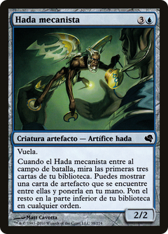 Faerie Mechanist (Spanish) - "Hada mecanista" (PS11-038) - Salvat 2011-1