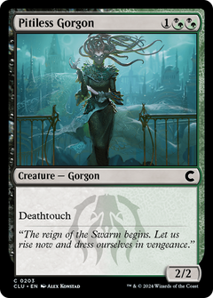 Pitiless Gorgon [Ravnica: Clue Edition]-1