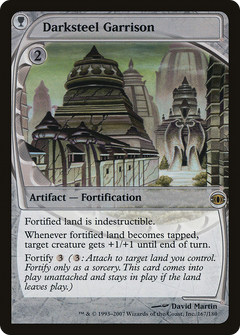 Darksteel Garrison [Future Sight]-1