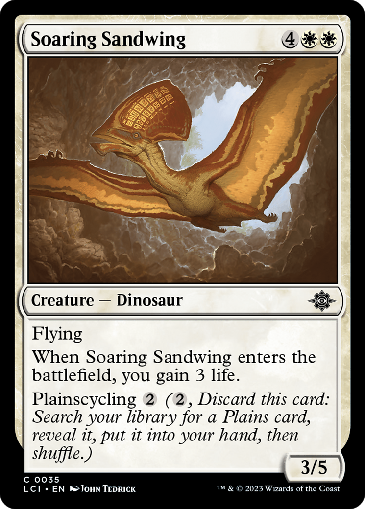 Soaring Sandwing [The Lost Caverns of Ixalan]-1