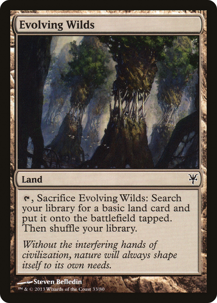 Evolving Wilds [Duel Decks: Sorin vs. Tibalt]-3