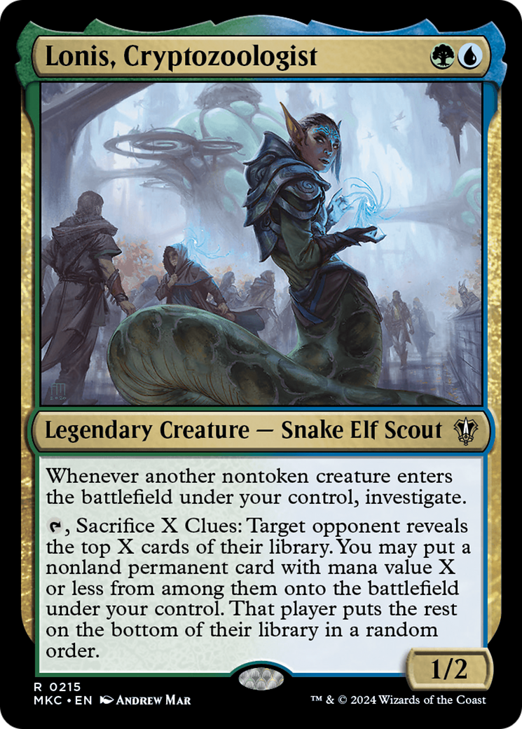 Lonis, Cryptozoologist [Murders at Karlov Manor Commander]-1