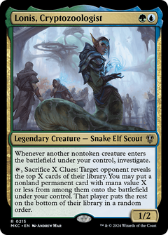 Lonis, Cryptozoologist [Murders at Karlov Manor Commander]-1