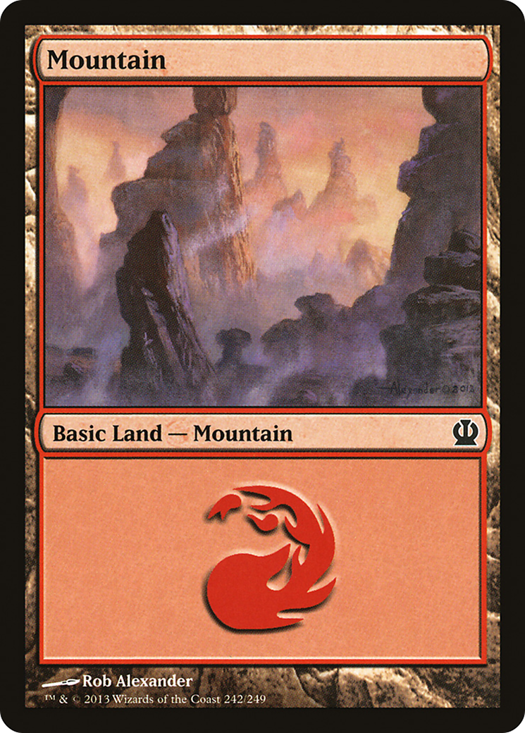 Mountain (242) [Theros]-1