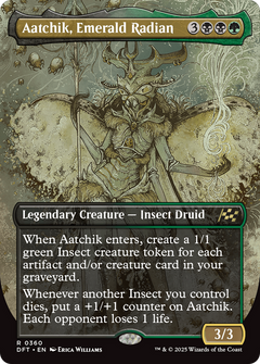 Aatchik, Emerald Radian (Borderless) [Aetherdrift]-1
