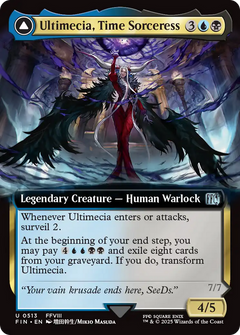 Ultimecia, Time Sorceress (Extended Art) (FIN-513) - FINAL FANTASY: (Extended Art) Foil-1