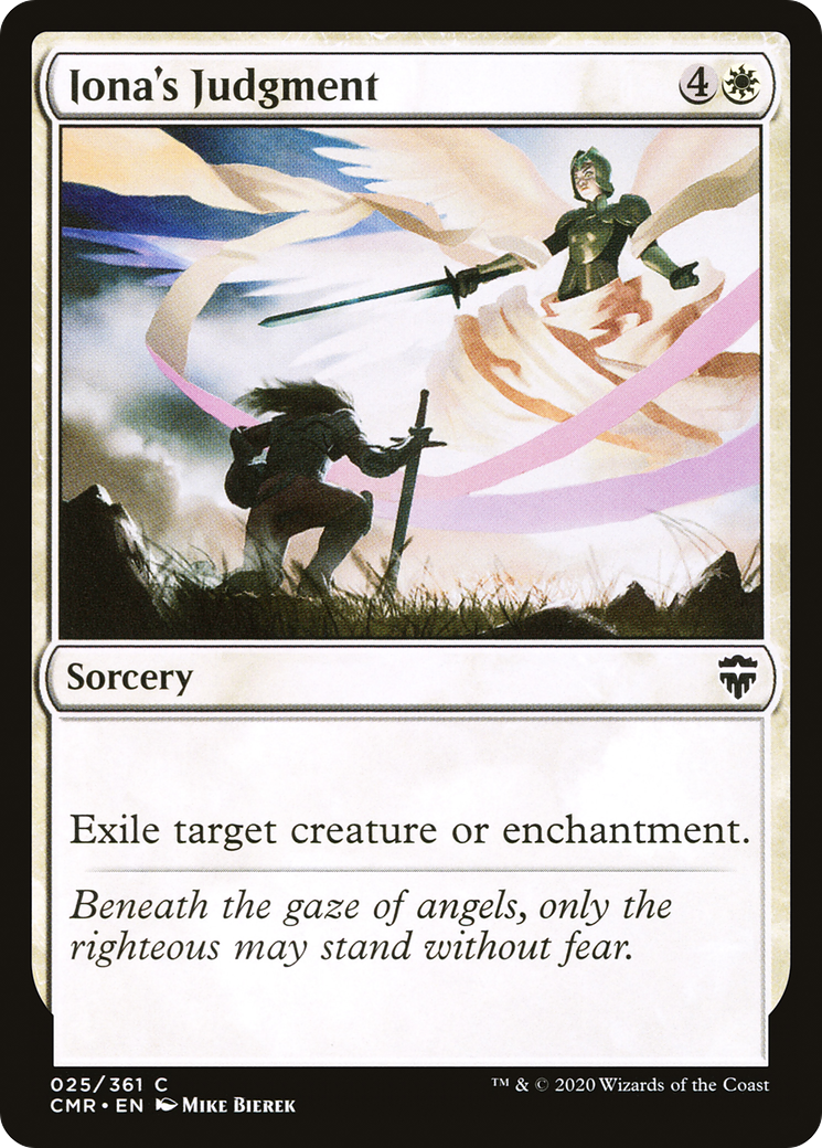 Iona's Judgment [Commander Legends]-1