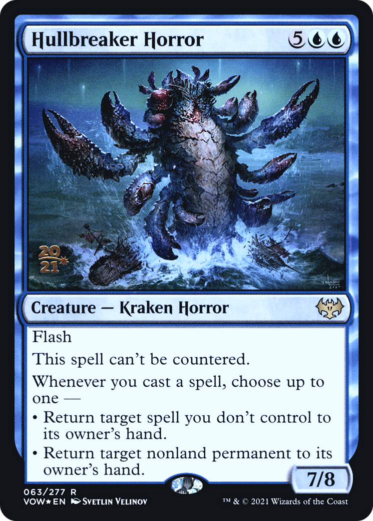 Hullbreaker Horror [Innistrad: Crimson Vow Prerelease Promos]-1