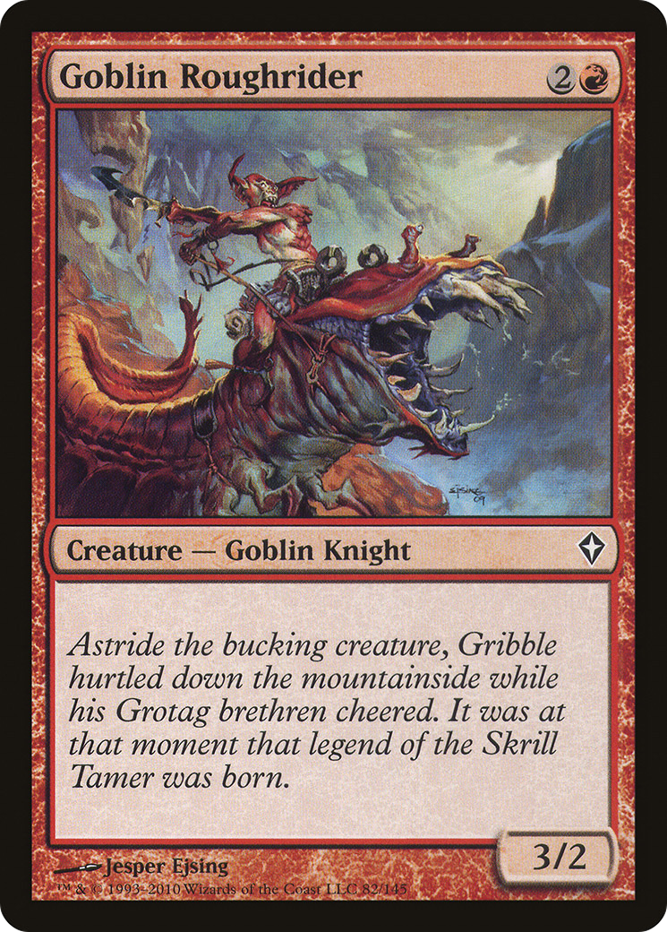 Goblin Roughrider [Worldwake]-1