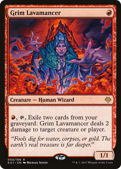 Grim Lavamancer [Archenemy: Nicol Bolas]-1