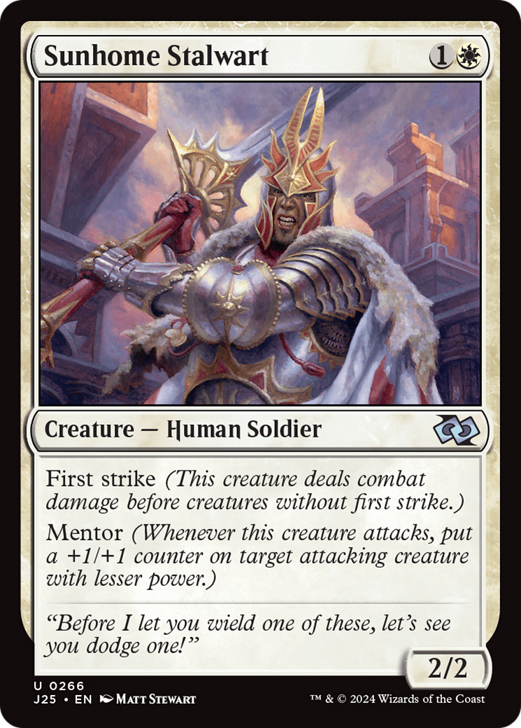 Sunhome Stalwart [Foundations Jumpstart]-1