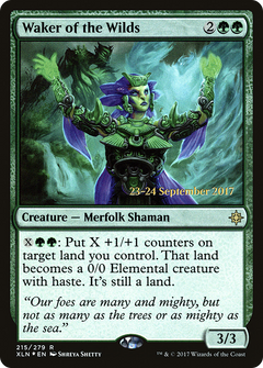 Waker of the Wilds (PRE-215S) - Ixalan Promos Foil-1