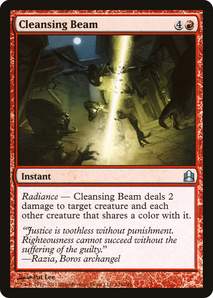 Cleansing Beam [Commander 2011]-1