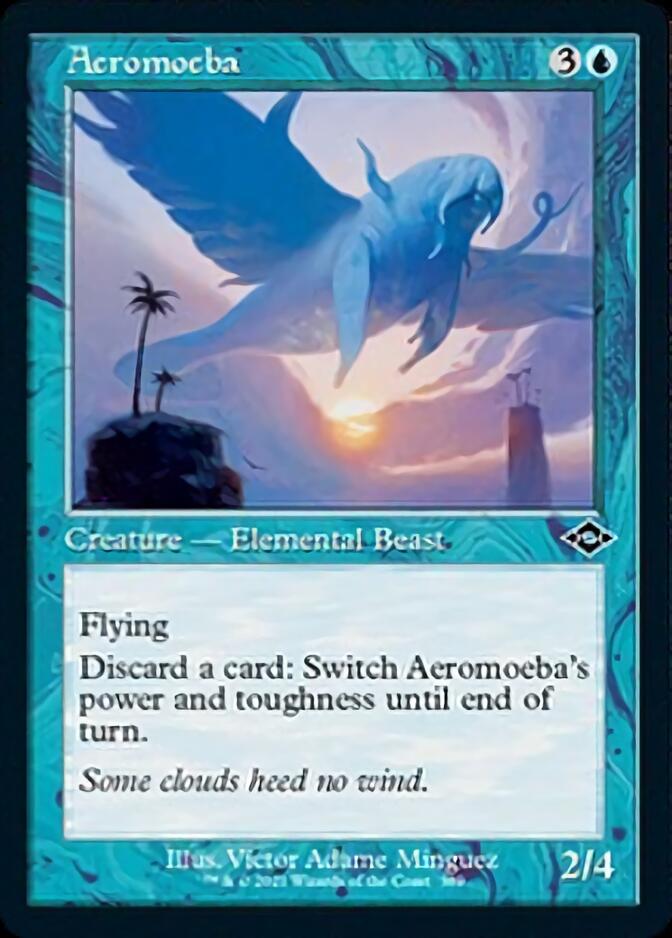 Aeromoeba (Retro Foil Etched) [Modern Horizons 2]-1