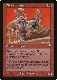 Shock Troops [Mercadian Masques]-1