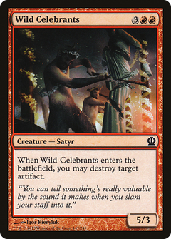 Wild Celebrants (THS-147) - Theros-1