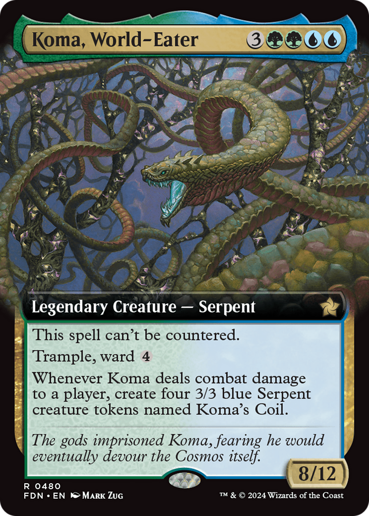 Koma, World-Eater (Extended Art) [Foundations]-1