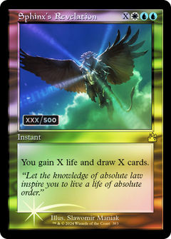 Sphinx's Revelation (Retro) (Serialized) [Ravnica Remastered]-1
